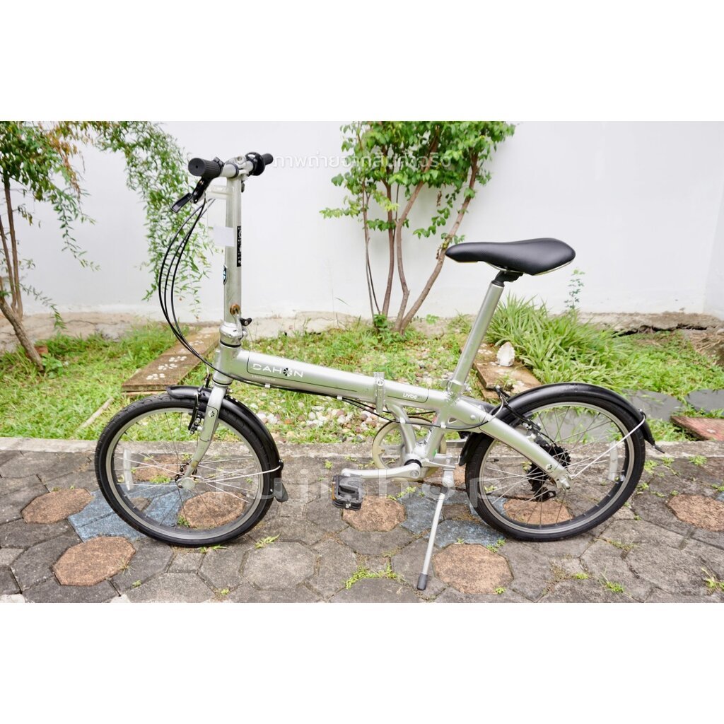 จักรยานพับได้ญี่ปุ่น - ล้อ 20 นิ้ว - เกียร์ 7 สปีด - อลูมิเนียม - Dahon Vybe D7 - สีเงิน [จักรยานมือ