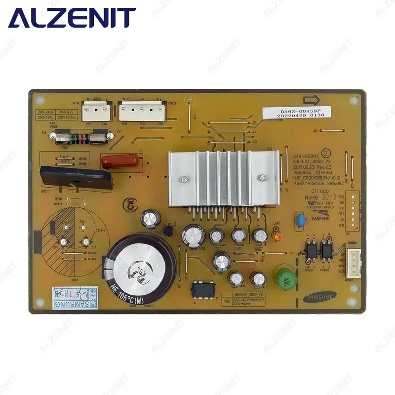 1pcs ใหม่สําหรับ Samsung ตู้เย็นควบคุม DA92-459P DA92-459T PCB DA41-00814A DA41-00814C ตู้เย็นเมนบอร