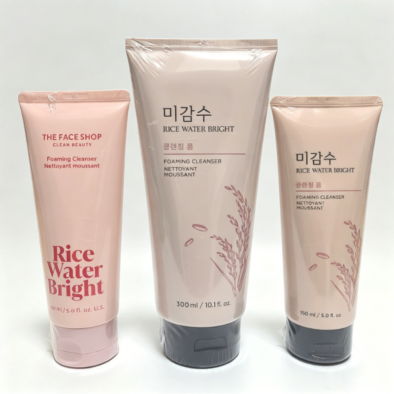 080707รูปแบบใหม่ The Shop The Shop The Shop Rice Water Cleanser Makeup Remover Cleanser Ready Stock 