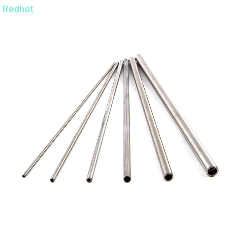 <Redhot> Silver Round 304 Stainless Steel Capillary Tube Pipe 250mm Hollow Circular Tube ลดราคา