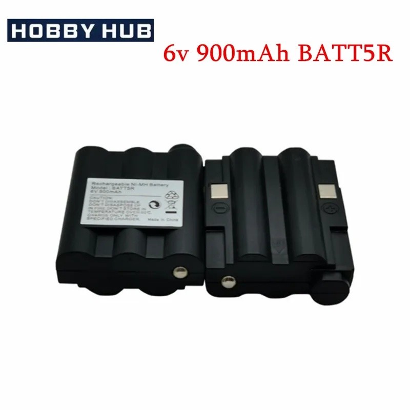 BATT5R AVP7GXT Ni-MH แบตเตอรี่ 6.0V 900 mAh แบตเตอรี่สําหรับ Midland G7, Midland G9, Midland GXT ser