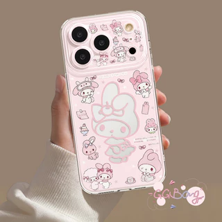 สำหรับIPhone 17 16 15 13 11 Air 12 14 Pro Max X XR 7 6 6S 16 15 8 Plus SEเคสใสทัชชาย ลายการ์ตูน หลายลายให้เลือก สวยทนทาน