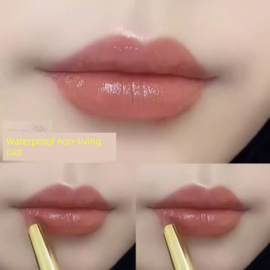คอนซีลเลอร์ concealer [ของแท้อย่างเป็นทางการ] French Cinnamon Milk Tea Color Lipstick Female Non-Sti