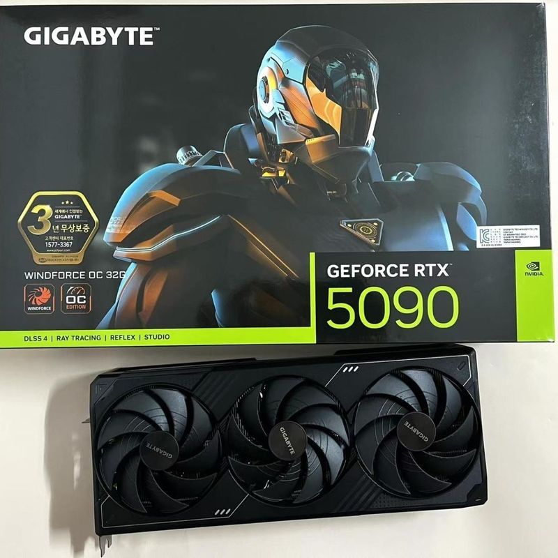 [Gigabyte] RTX5090 Fengmo ชุดหม้อน้ําการ์ดกราฟิก, เครื่องประดับรูป DIY, จอแสดงผลโมเดล, คอลเลกชัน