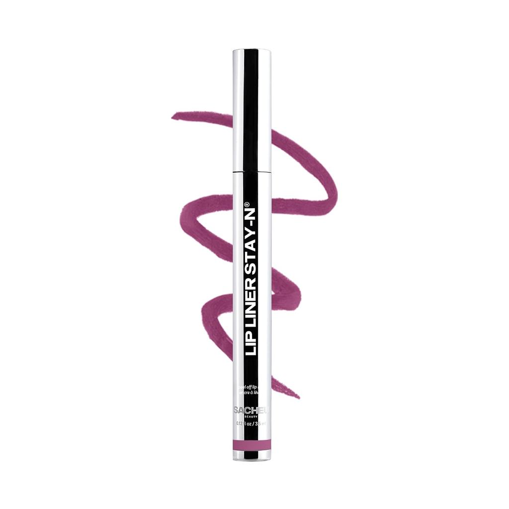 Sacheu Lip Liner STAY-N Peel Off Lip Stain, Longwear, PLUMped | กันน้ํา โอน&กันเลอะ ลิปทินท์ กรดไฮยา