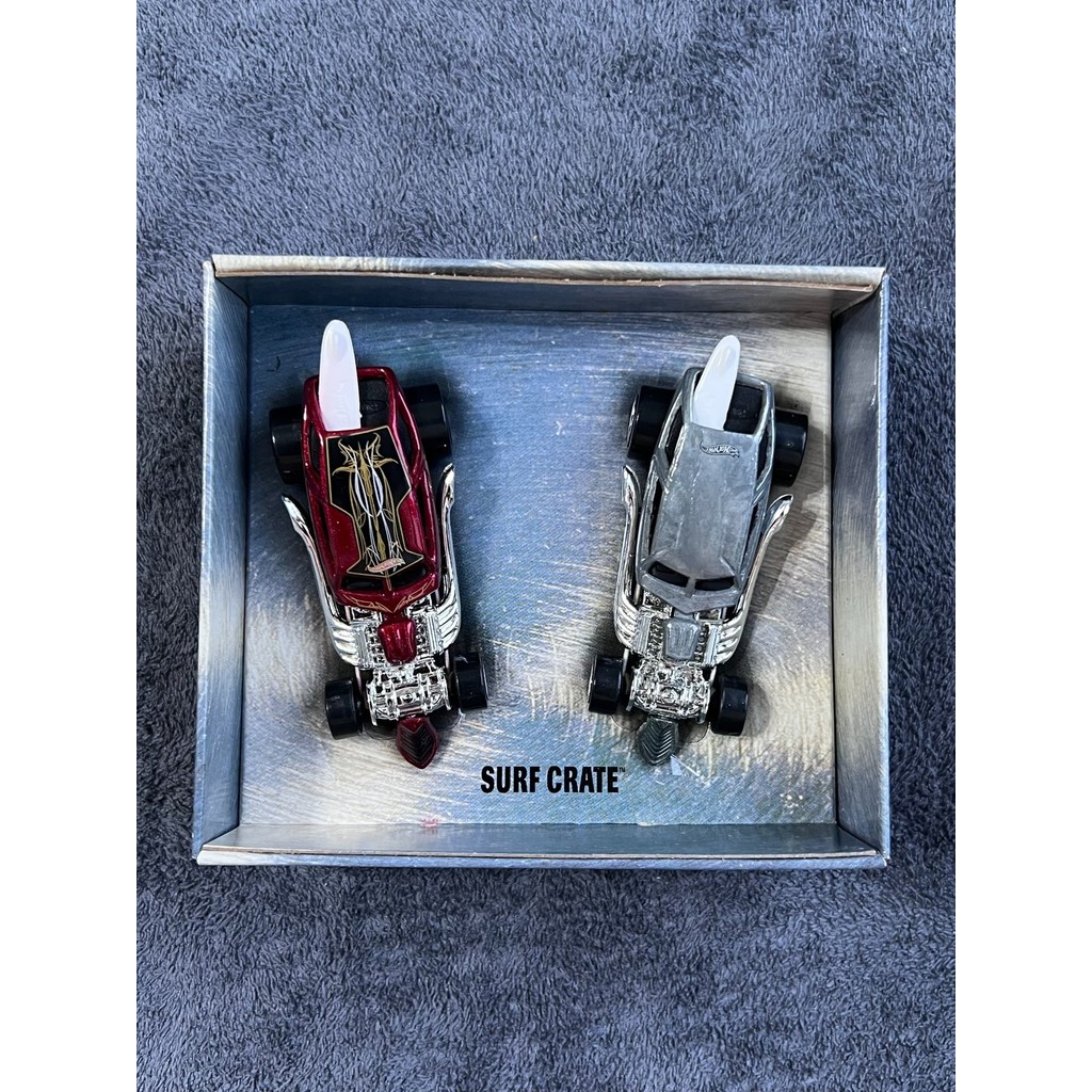 Hot Wheels Double Car Surfing Car Scooter KB toy Double Car Set สีสุดคุ้ม [เย็น] พร้อมกล่องเดิม