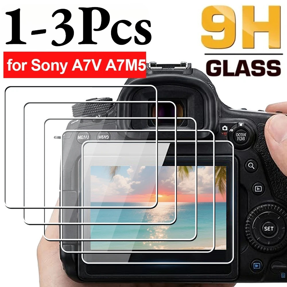 1-3PCS 9H HD กระจกนิรภัยสําหรับ Sony NEX3N NEX5 NEX5C NEX5N NEX5R NEX5T NEX6 NEX7 NEX-3N NEX-5 NEX-6