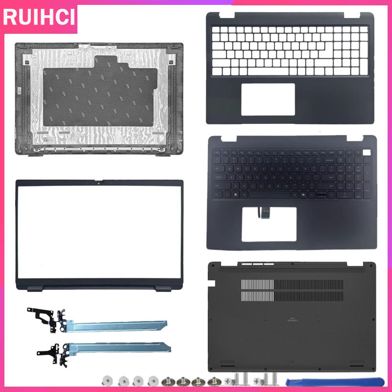ใหม่สําหรับ DELL Latitude 3540 E3540 ฝาครอบด้านหลัง LCD/Bezel/Palmrest/ด้านล่าง/บานพับ 03JW02 3JW02 