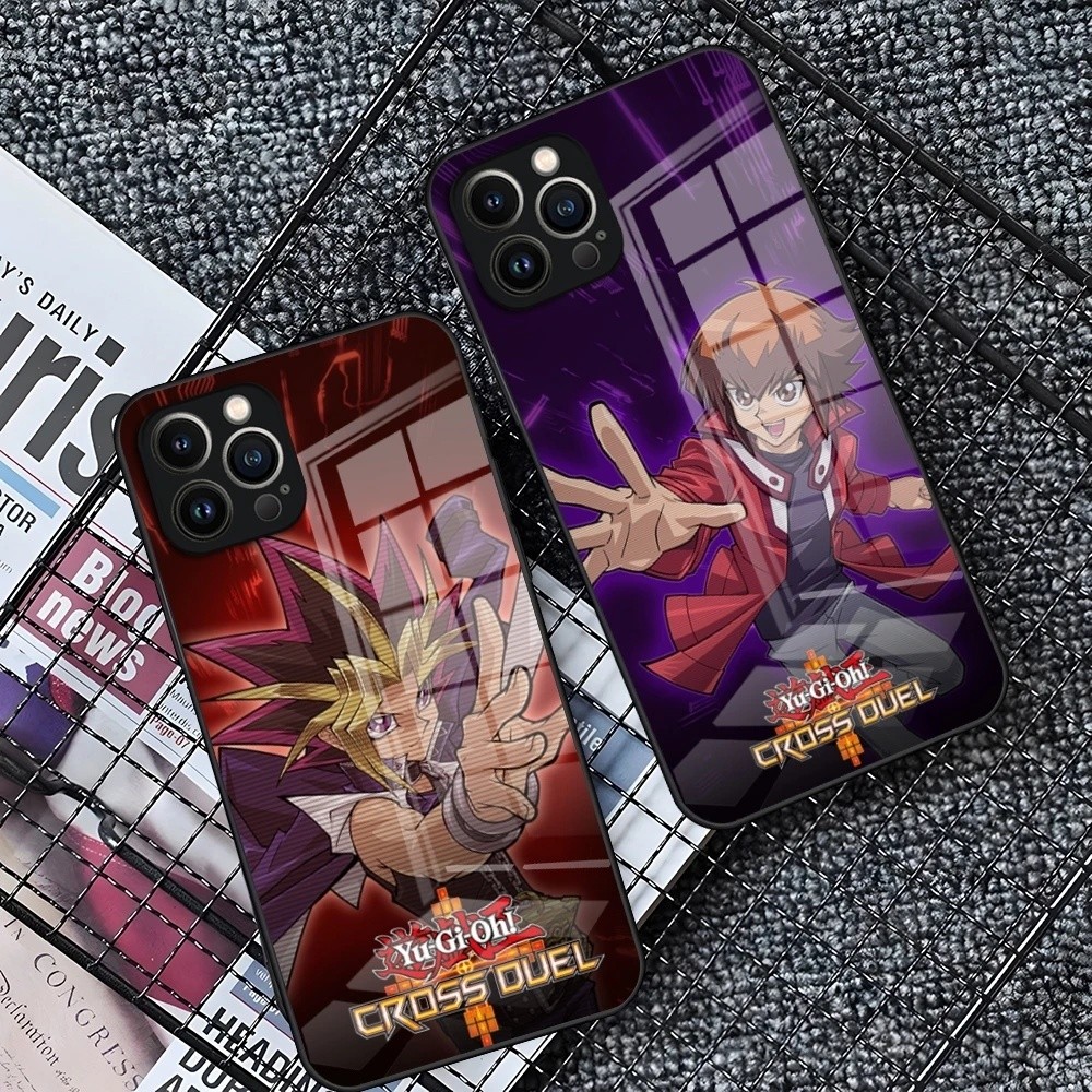 BK-1 Yu-Gi-Oh เคสโทรศัพท์สําหรับ IPhone 18 16 15 14 Pro 11 13 12 Mini XS XR Max 6 8 7 Plus SE แก้วหร