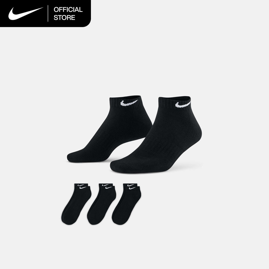 Nike Everyday Cushioned Training Ankle Socks (6 Pairs) - White [SX7669-100]