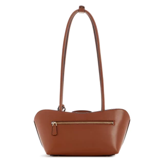 GUESS กระเป๋า รุ่น VG991008 JANIE SHOULDER SATCHEL สีน้ำตาล