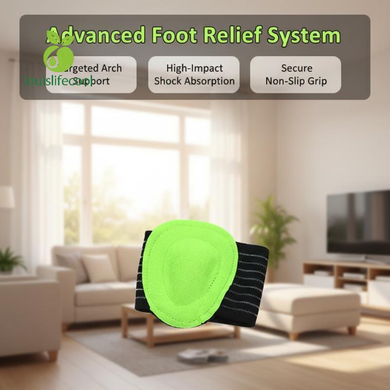 Louislifecool Fasciitis Arch Support Brace - ปลอกเบาะสําหรับ Plantar Fasciitis ใหม่