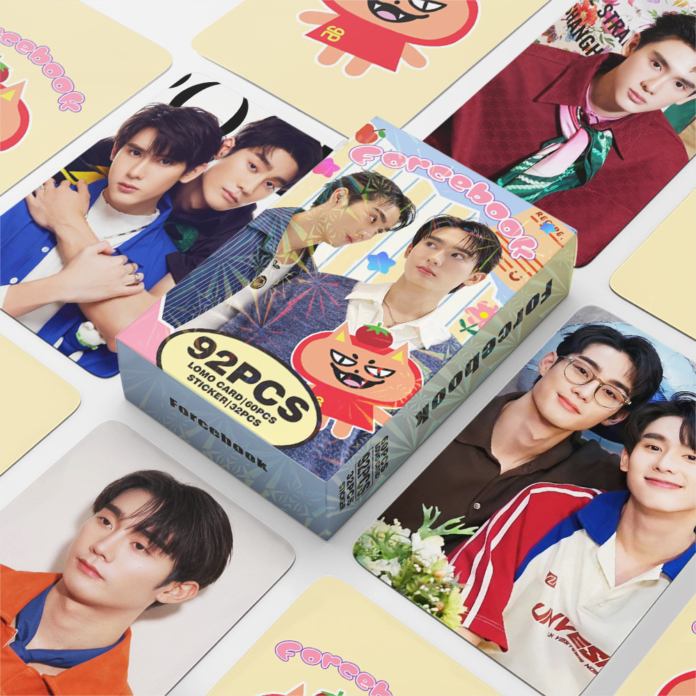 92 Photocards Forcebook Forcebook คอลเลกชันสินค้าการ์ดรูปถ่ายคู่มือสติกเกอร์การ์ด LOMO การ์ดของขวัญ
