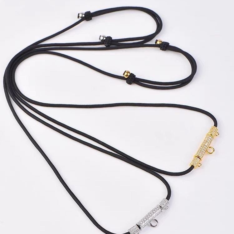 T Thailand Amulet Chain สามแขวนประเทศไทย Amulet CHAIN Lanyard ปรับ Amulet เฉพาะ Lanyard TEH8