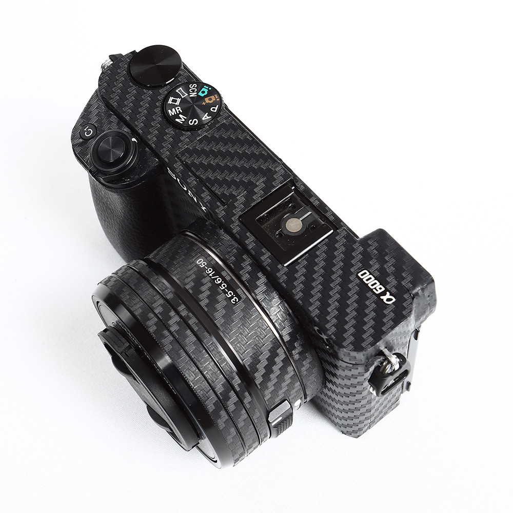 เหมาะสําหรับ Sony a6000 a6300 a6400 Case 16-50 เลนส์สติกเกอร์ฟิล์มป้องกันสติกเกอร์กล้องหนัง