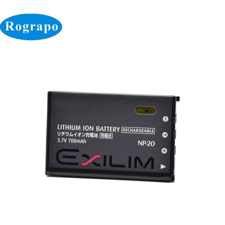 Li-Ion 700MAh ใหม่ NP-20แบตเตอรี่กล้องสำหรับ CASIO Exilim EX-M1 M2 Z3 Z4 S1 S2 S3 S4 S100 Z8 Z40 Z65
