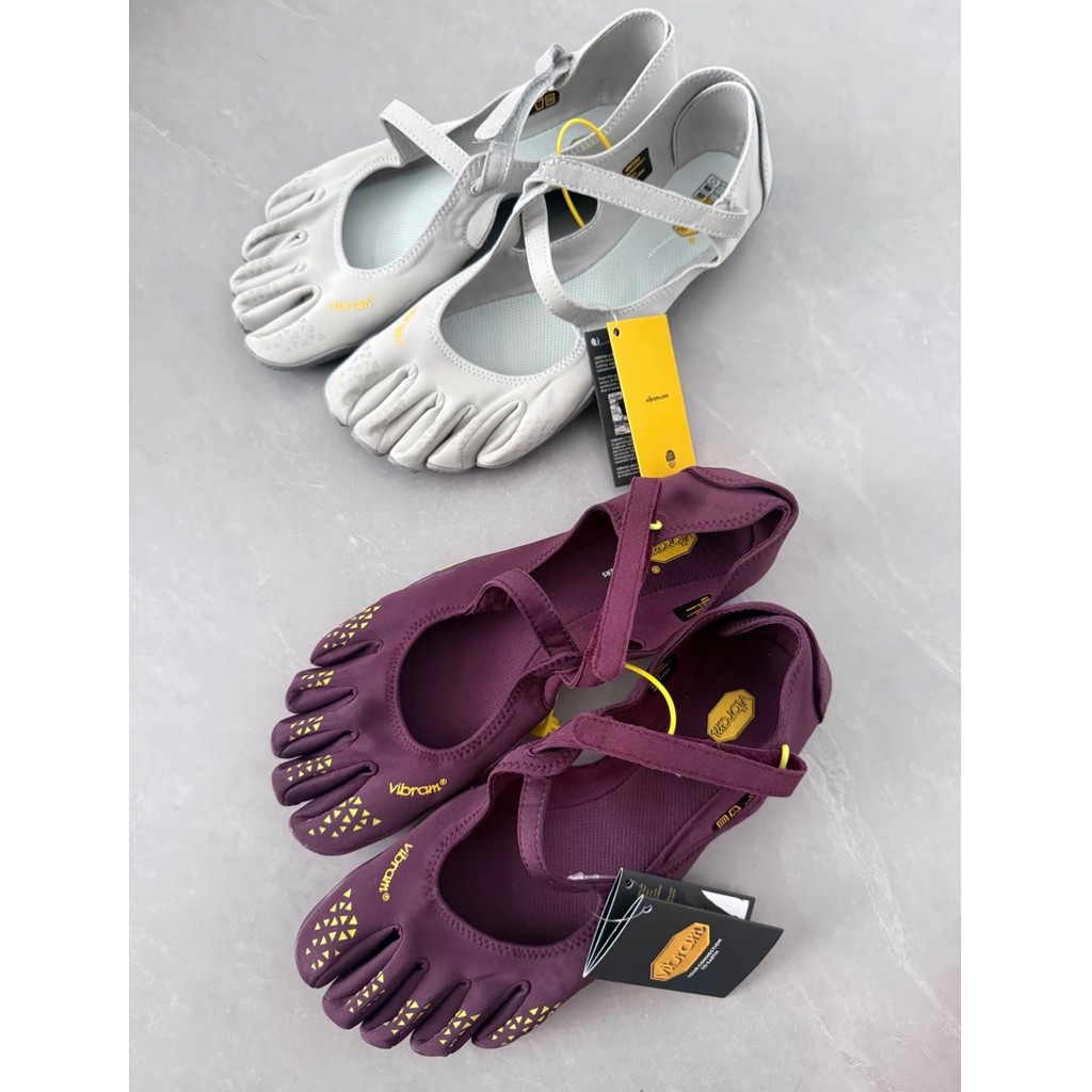 Vibram V-SOUL รองเท้าห้านิ้วโยคะพิลาทิสออกกําลังกายในร่มกีฬาเต้นรําการฝึกอบรมรองเท้าผู้หญิงจอแสดงผล