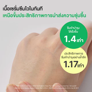 [รับฟรี 4 ชิ้น] Innisfree Green Tea Seed Hyaluronic Serum 80ml อินนิสฟรี เซรั่มชาเขียว