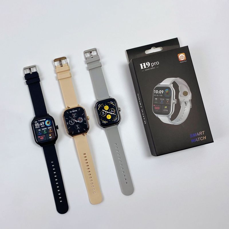 นาฬิกา Huaqiangbei H9pro บลูทูธขายดีข้อมูลการโทรเตือนนาฬิกาหลายภาษา700815226A6/270