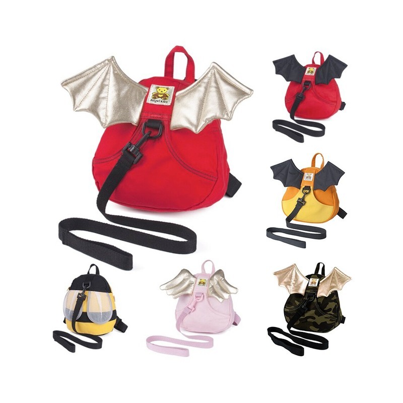 Angel kids Anti-Lost Backpack Baby Traction Rope Strap Japan Korea Infants Children Anti-Lost Little