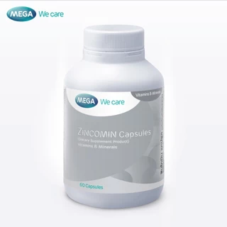 MEGA We care เมก้าวีแคร์ ZINCOMIN (60 's ) ซินโคมิน 60 เม็ด (ZIF60M)