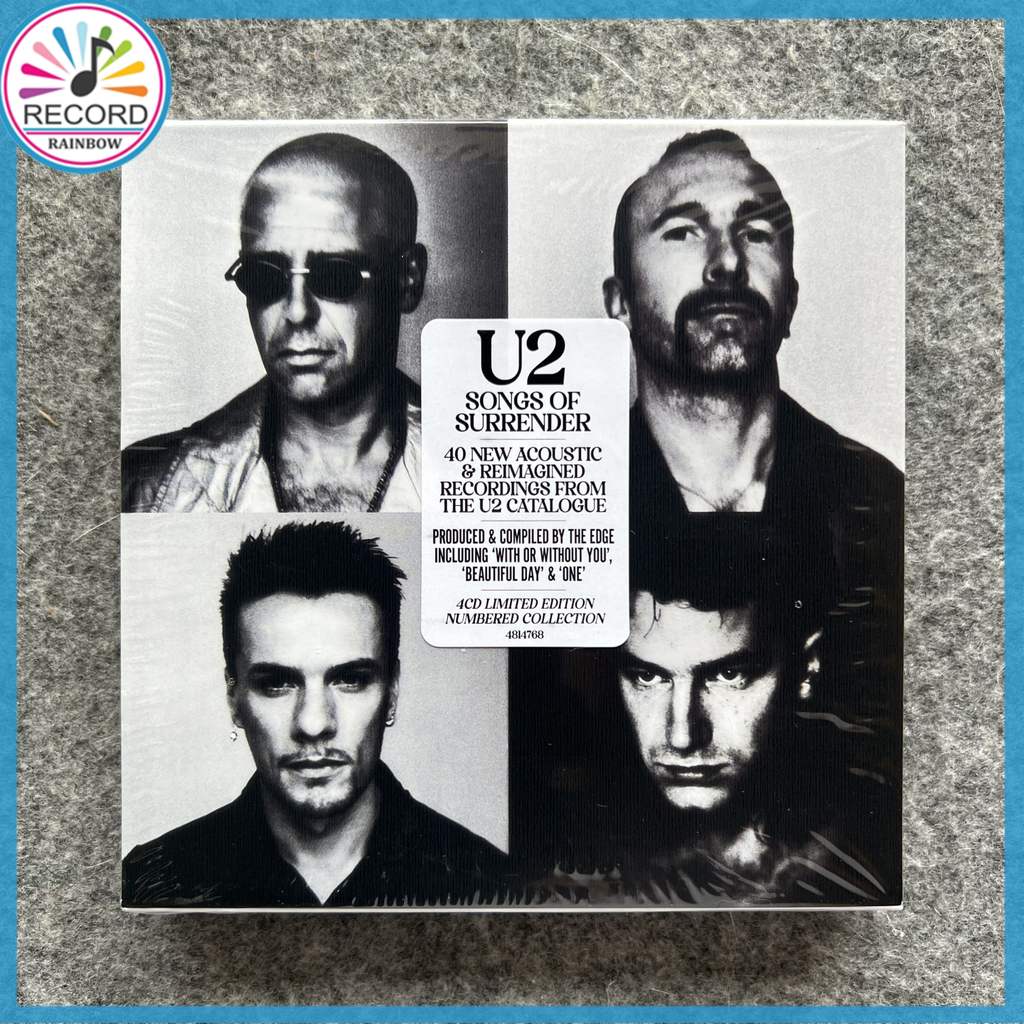 U2 Songs Of Surrender Original 4CD Album Sealed Brand New OM