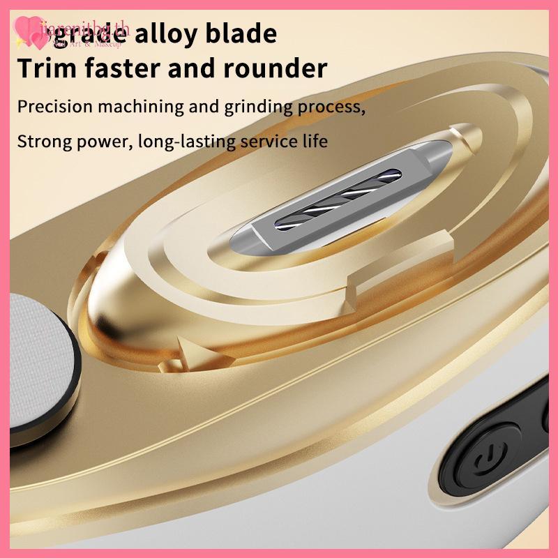 RENBG 2 In 1 ไฟฟ้าเล็บ Clipper บดและขัดด้วยแสงอัตโนมัติเล็บ Trimmer ชาร์จตัดเล็บสําหรับทารกผู้ใหญ่ TH