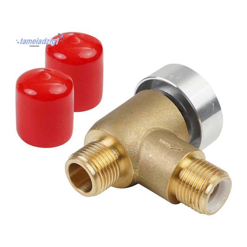 ทองเหลือง RV Vacuum Breaker Check Valve, 571-VAC-CHK-A Trailer Flusher Check Valve Fit สําหรับ 571 เ