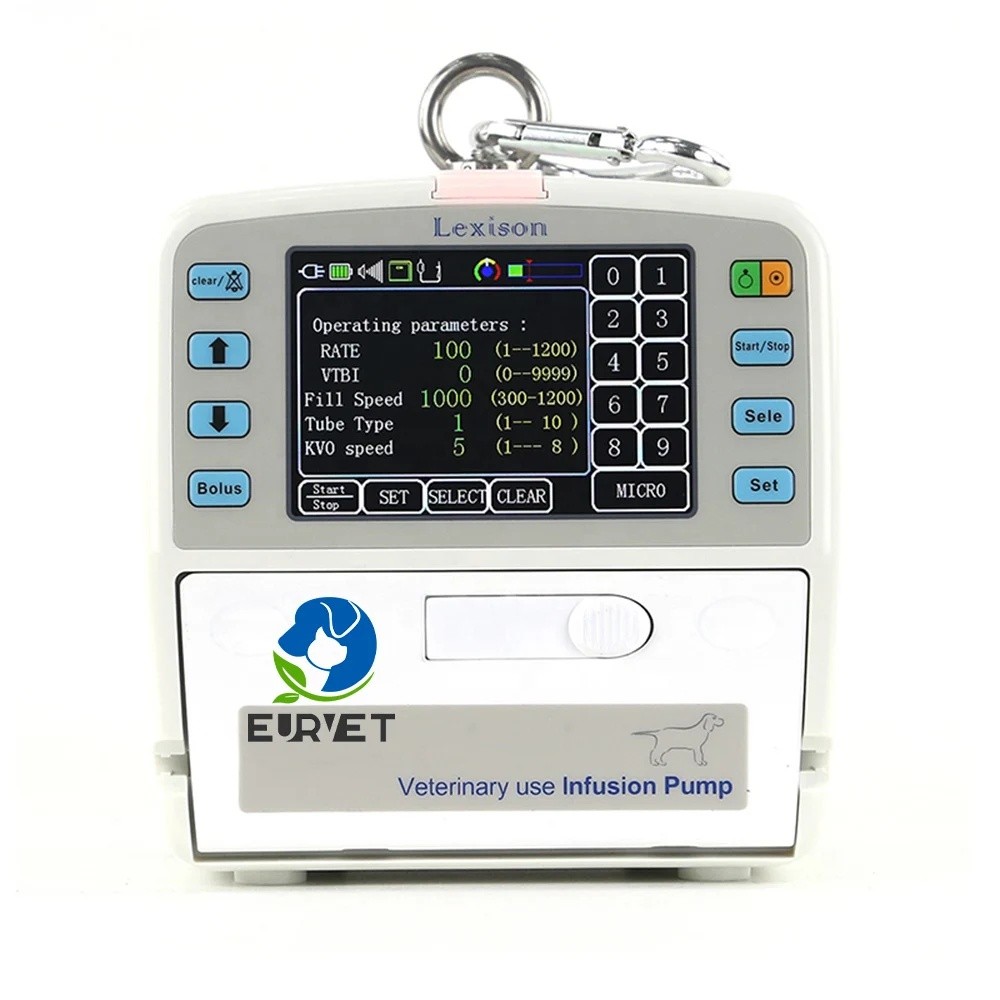 80Z1 ใหม่และต้นฉบับ EUR VET คุณภาพที่ยอดเยี่ยม Infusion ปั๊มนิวเมติกอุปกรณ์สัตวแพทย์ Prime Veterinar