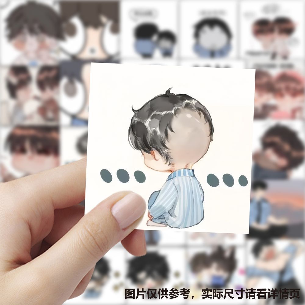 177 รูปแบบขายร้อนพรางแกล้ง Scum รุ่น Q สติกเกอร์การ์ตูนน่ารักมูลค่าสูง Original Delay Yu He Chao สติ