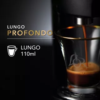 L'OR Espresso Lungo Profondo ลอร์ เอสเปรสโซ่ กาแฟแคปซูล ความเข้มระดับ 8(10 แคปซูล) Compatible with Nespresso®