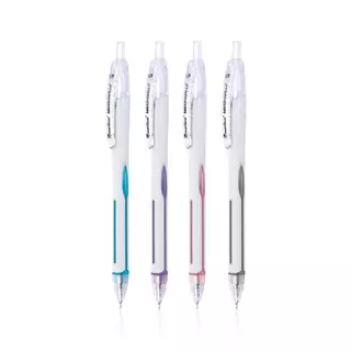QUANTUM ปากกาลูกลื่น รุ่น มาร์ชเมลโล่ คละสี หมึกสีน้ำเงิน ขนาด 0.29 มม.