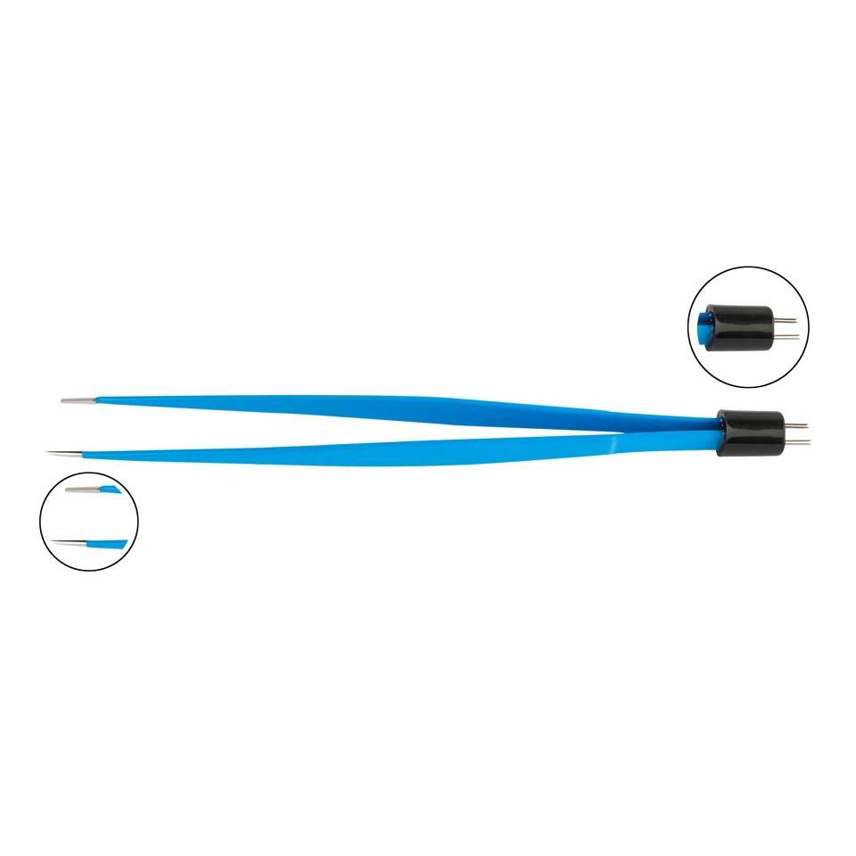 【QJ】Bipolar Electrocoagulation Tweezers, AHA Bipolar Forceps 200MM, High Temperature And high Pressu