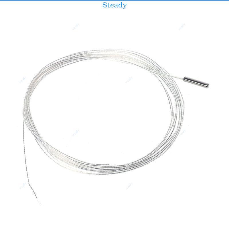 Steady PT1000 Probe RTD Platinum Resistance Sensor 2 สาย Thermocouple 1 3DIN Temperature Sensor Fitt