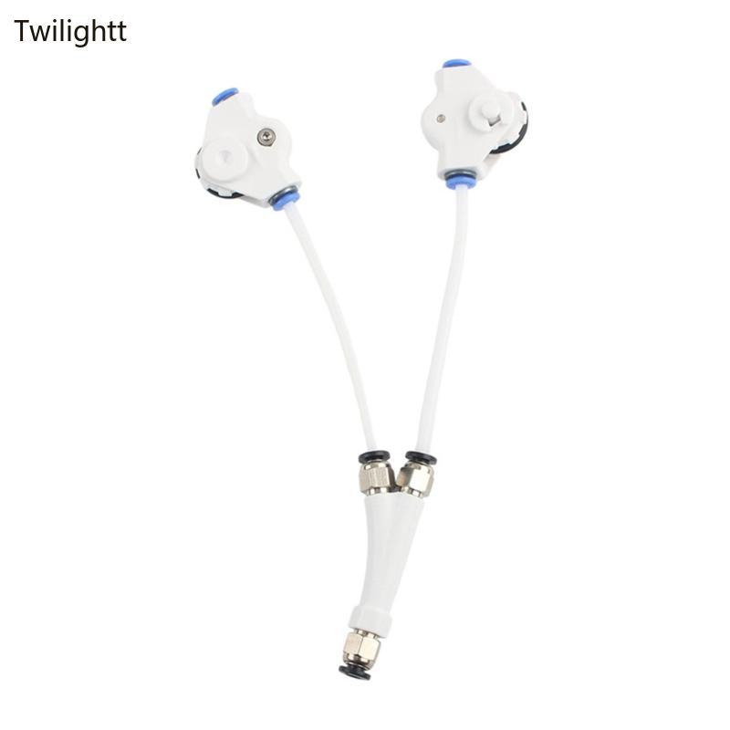 WILI Y Splitter Filament Feeder สําหรับ 3D เครื่องพิมพ์ 2 In 1 คู่มือ Roller Assembly โลหะสําหรับวัส