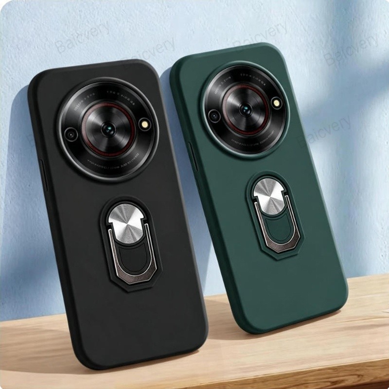 นุ่มสําหรับ Nubia Focus 5G Z2455 Nubia Focus Pro 5G Z2351N Nubia Focus 2 5G Z2462N พร้อมแหวนนิ้วผู้ถ