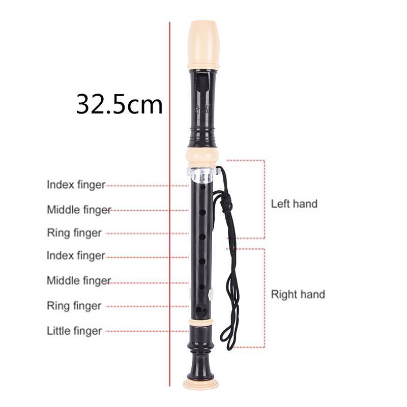 Bigpeaknewsection1 ปรับ ABS ปลอดสารพิษแปดหลุมขลุ่ย 8 หลุม Soprano Recorder Clarinet Nice