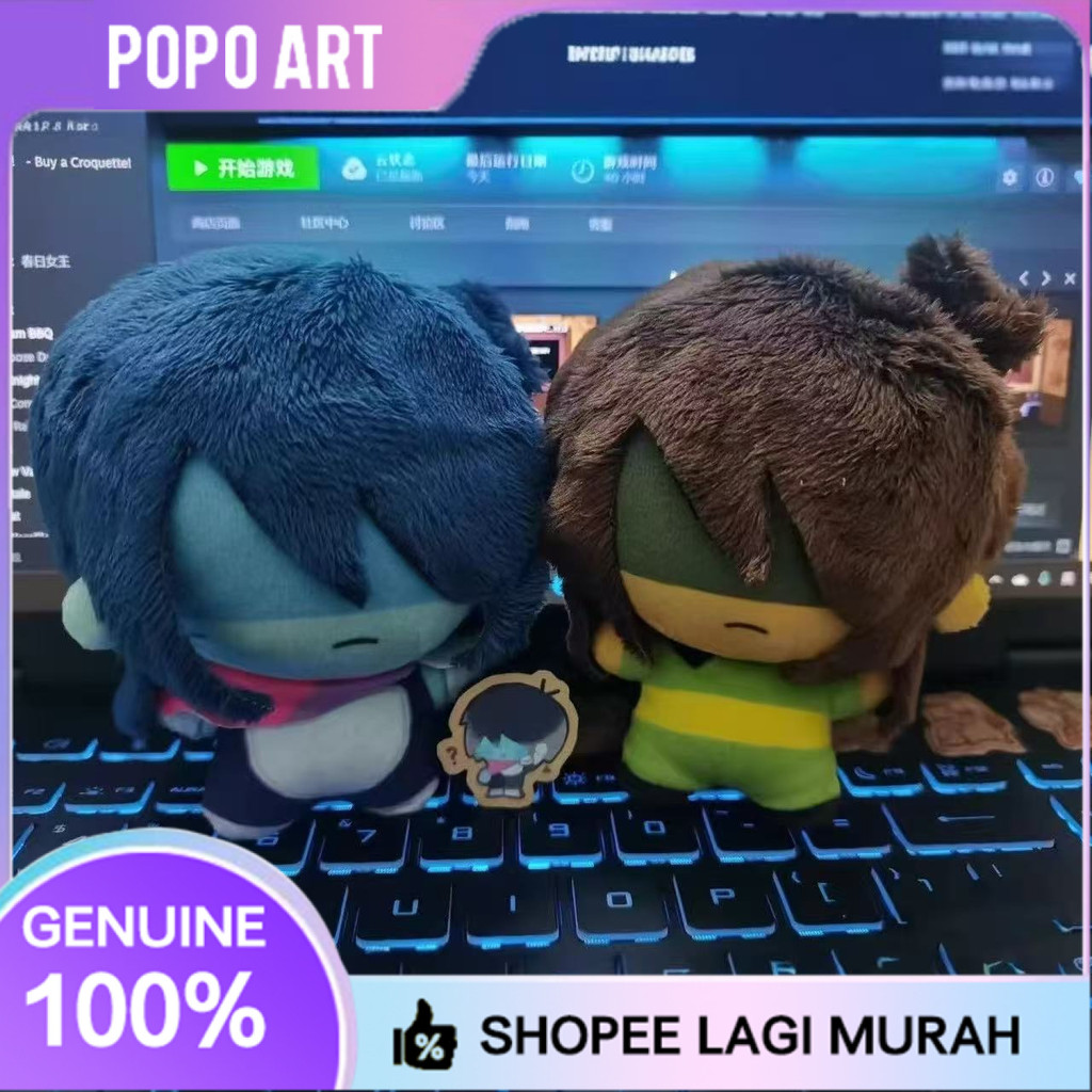 POPART Rasei Delta Krisrune ของเล่นตุ๊กตาการ์ตูน Jevil Tenna Lancer Plushie ตุ๊กตาสัตว์ยัดไส้ตกแต่งห