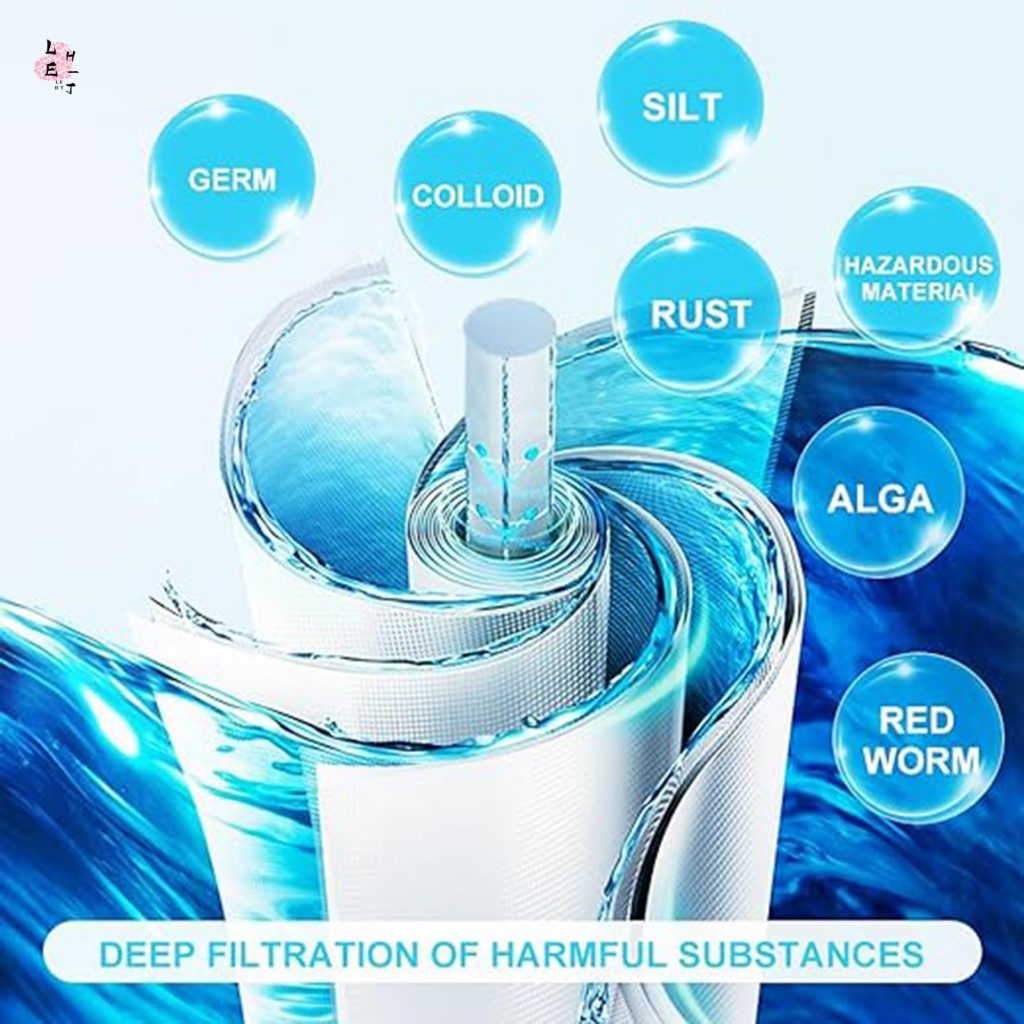 Home Bathroom Shower Filter Anti-Splashing Universal Filter Tap Water Filter
 สําหรับล้างผักผลไม้