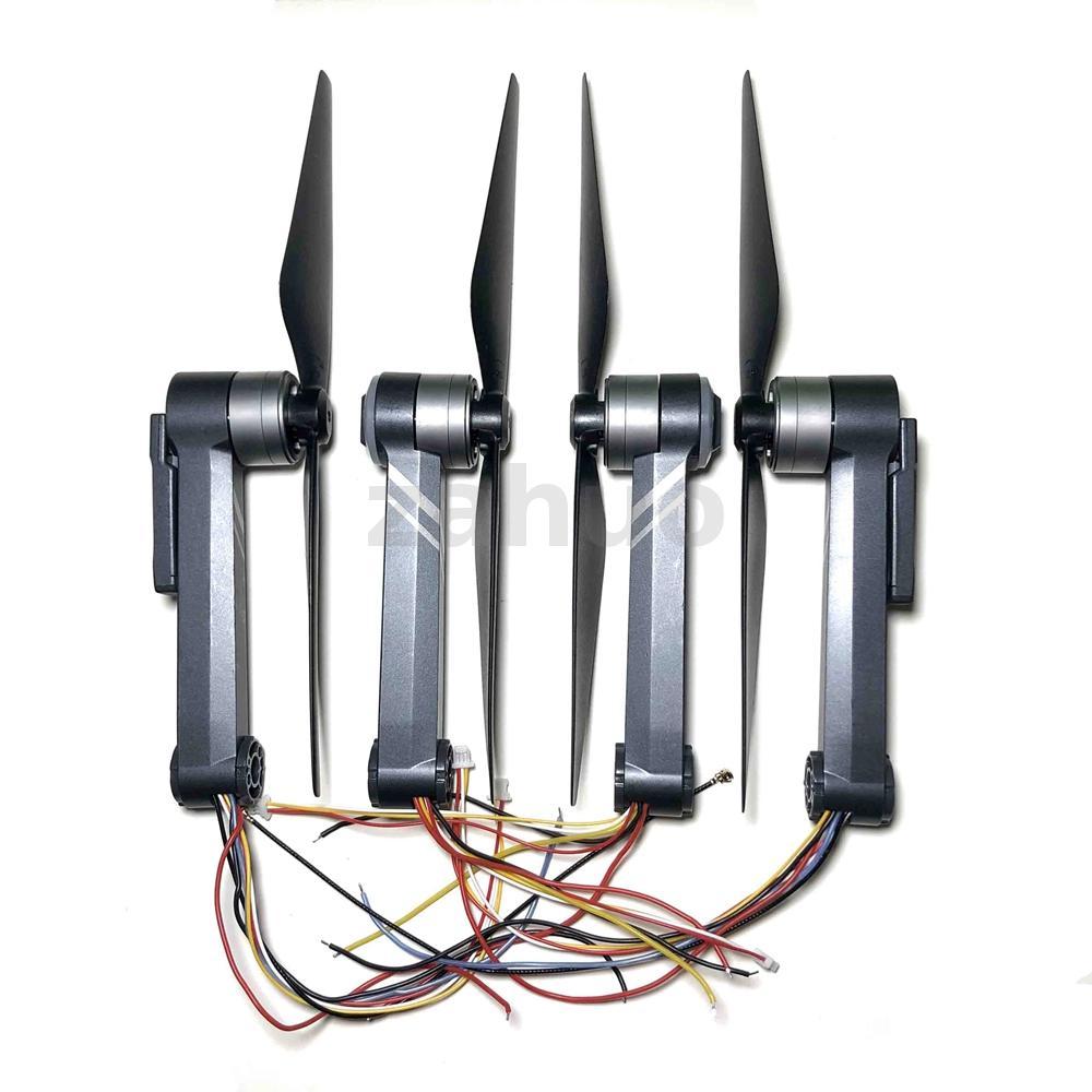 Original SJRC F22 F22S 4K PRO RC Drone Quadcopter อะไหล่แกนแขนพร้อมมอเตอร์และใบพัด