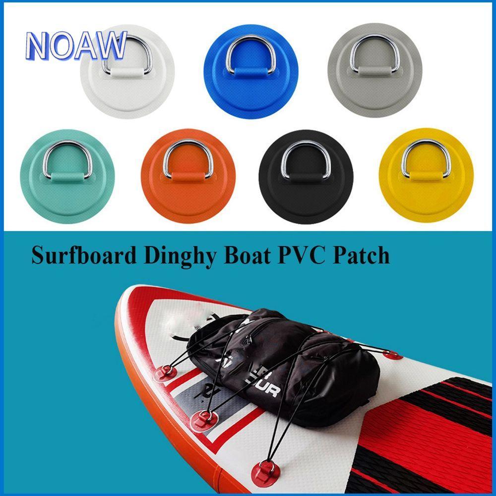 โน้ม‌ 1/4 ชิ้น PVC Patch 5M รอบแหวน Pad Rowing Boats Deck Rigging Sup