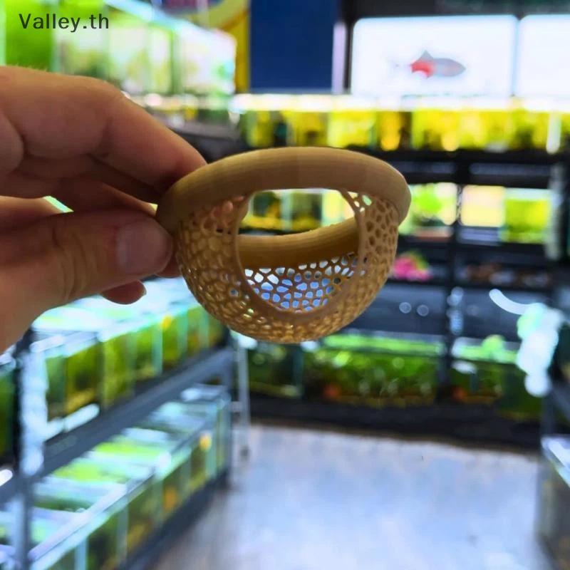 [Valley] ถ้ําลอยตู้ปลา 3-in-1 Hideout & Feeding Ring สําหรับ Betta TH