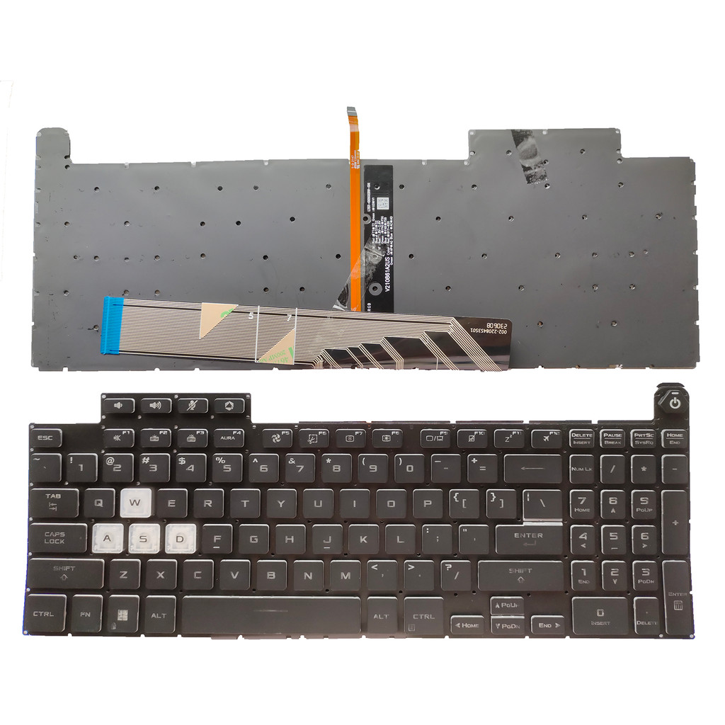 US RU SP เหมาะสําหรับ Asus FX507Z FA707R FA507R FX517Z FX707Z คีย์บอร์ด