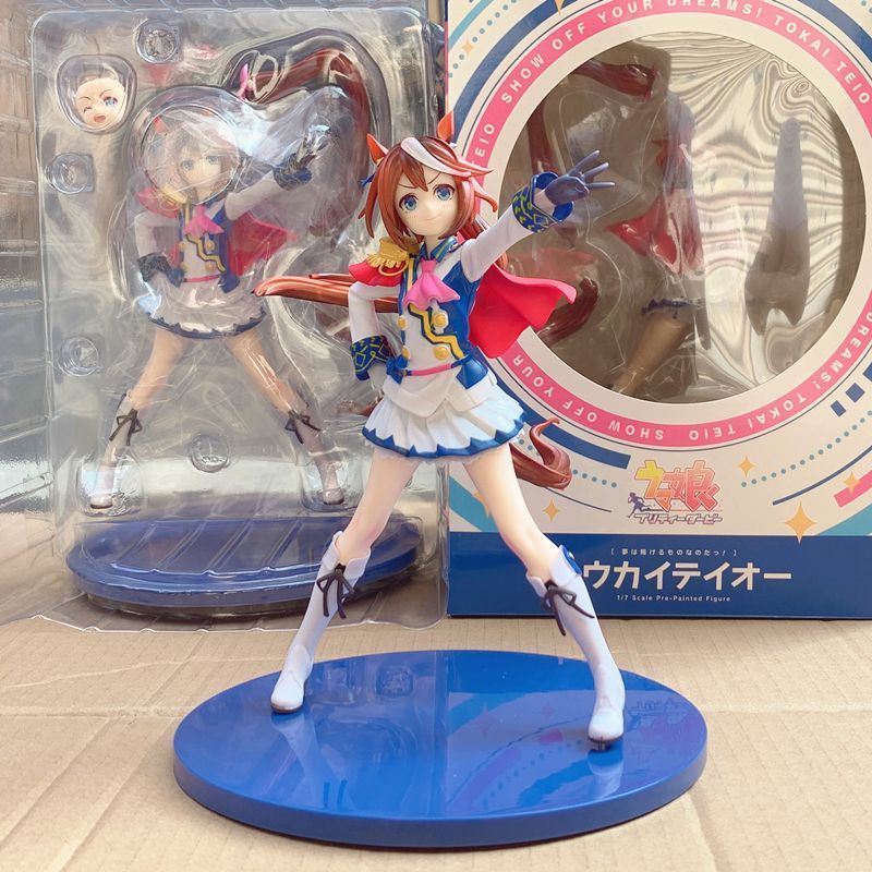 【พร้อมส่ง】UMA musume figure Tokai Teio Model pretty derby Tokai Teio Daiwa Scarlet anime 东海帝皇