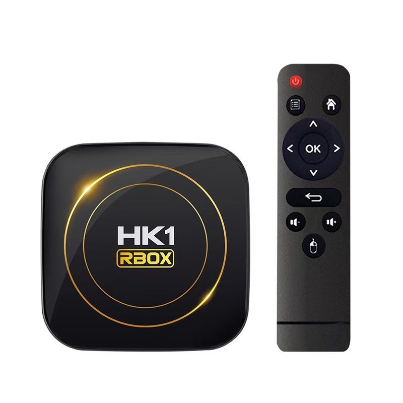 Hk1 rbox Set Top Box H618 Android 12.0 4GB/64GB HD Dual Band WIFI BT4.0