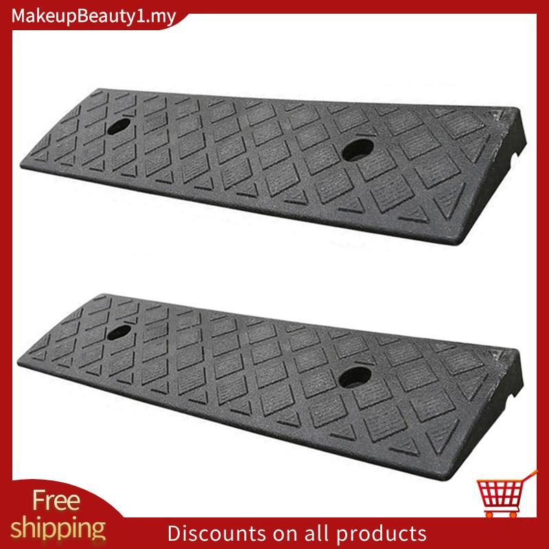 ประตู Sill Ramp รถ Uphill Deceleration ปีนเขาพลาสติก Kerb Ramp Anti-Slip เกณฑ์ Ramp Board