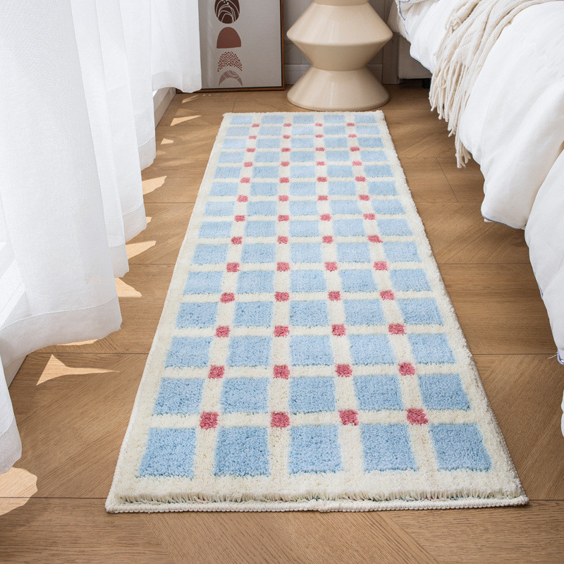Simple Bathroom Floor Mat Household Toilet Bathroom Absorbent Quick-Drying Foot Mat Bedroom Bedside 