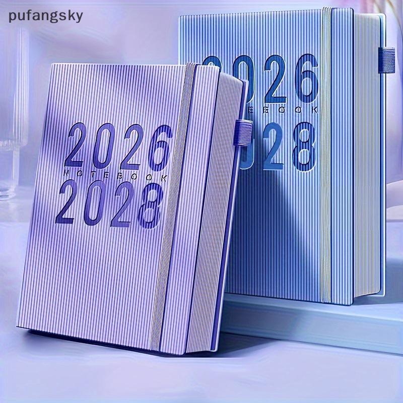Pufangsky ปฏิทินวางแผนรายเดือน 3 ปี 2026-2028-January To ธันวาคมไดอารี่เขียน Minimalist Design Note 