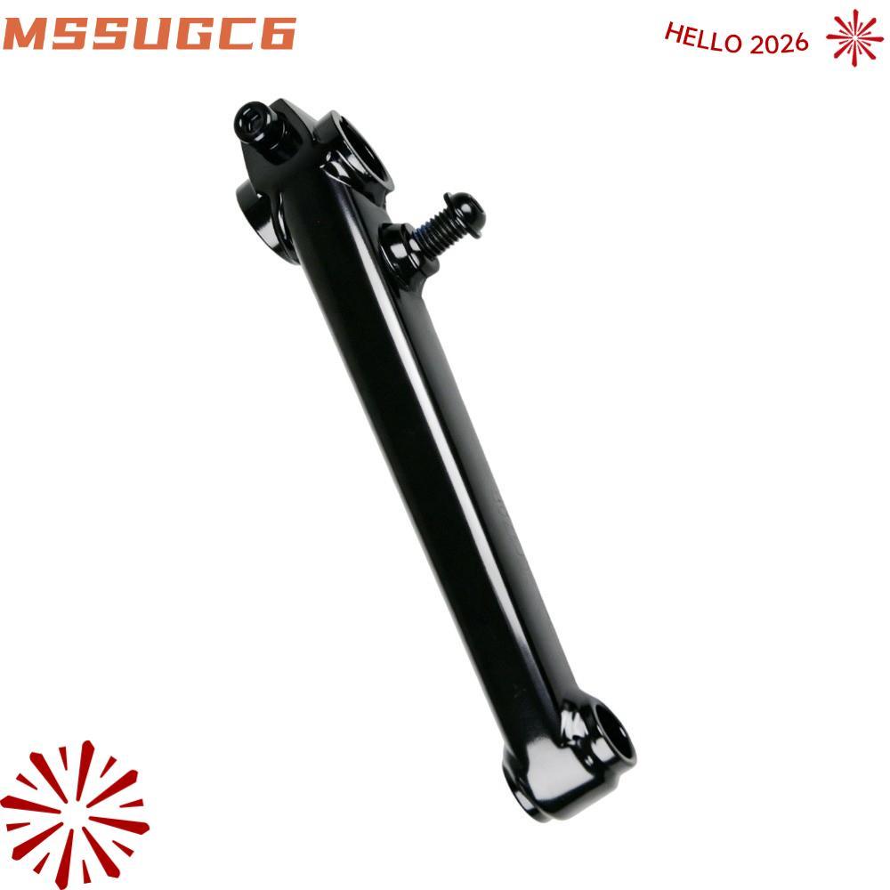 IMSSUG BMX Crank ชุด,สีดํา 8T Spline Interface BMX Crank Arm ชุด,ทนทานขวาด้านข้างไดรฟ์Crank BMX Stre