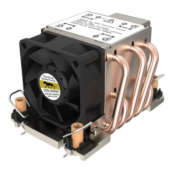 COOLER 240W พัดลม CPU LGA4189 สําหรับ X12DAI-N6 INTEL Xeon Bronze/Gold Silver/Platinum